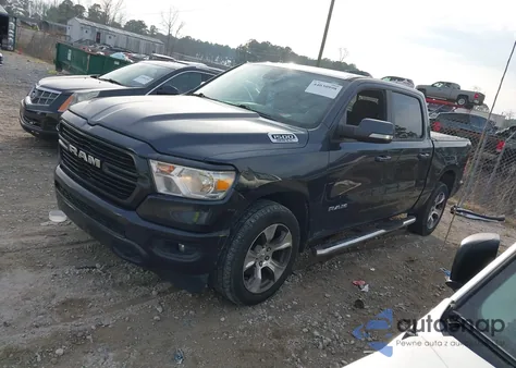 2019 Ram 1500 Big Horn/Lone Star 4X4 5'7 Box z USA, uszkodzony, nr VIN 1C6SRFFTXKN726495